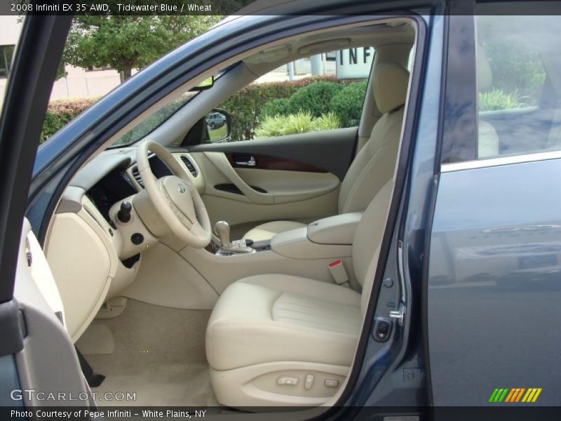 Tidewater Blue / Wheat 2008 Infiniti EX 35 AWD