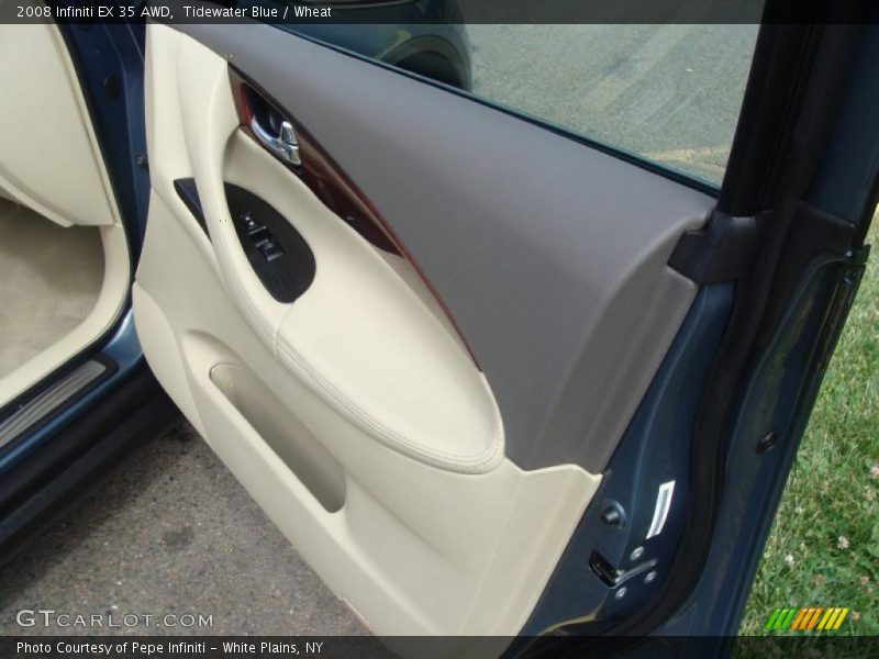 Tidewater Blue / Wheat 2008 Infiniti EX 35 AWD