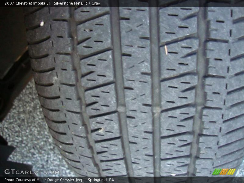 Silverstone Metallic / Gray 2007 Chevrolet Impala LT