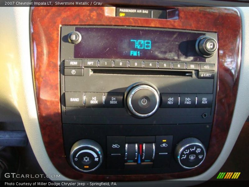Silverstone Metallic / Gray 2007 Chevrolet Impala LT