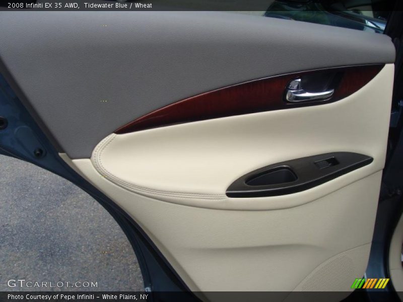 Tidewater Blue / Wheat 2008 Infiniti EX 35 AWD