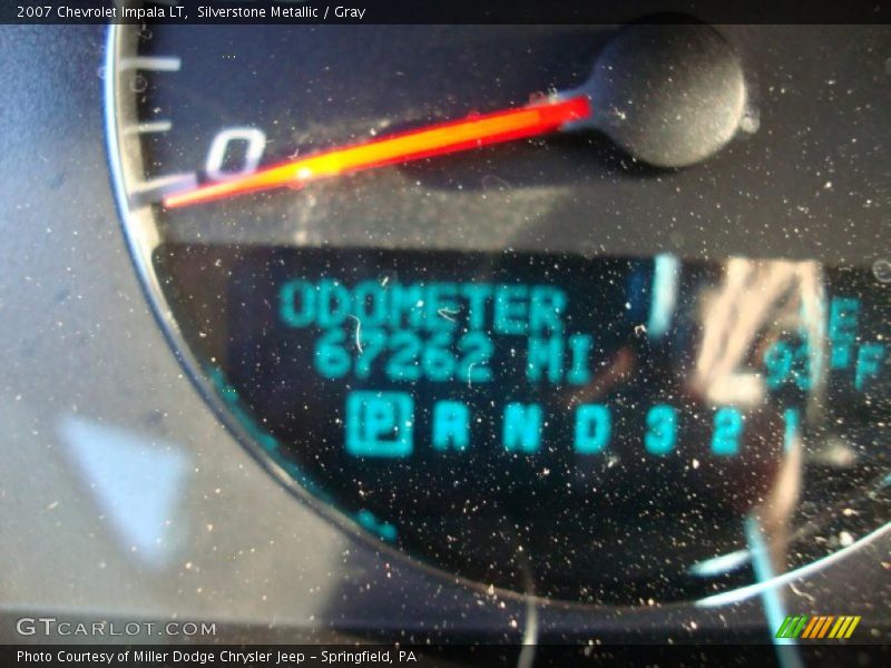 Silverstone Metallic / Gray 2007 Chevrolet Impala LT