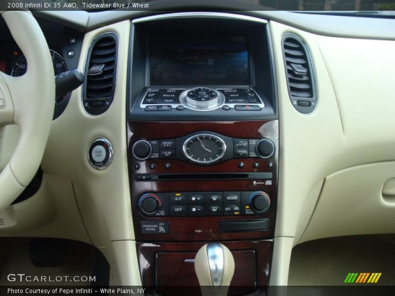 Tidewater Blue / Wheat 2008 Infiniti EX 35 AWD