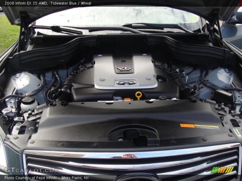 Tidewater Blue / Wheat 2008 Infiniti EX 35 AWD