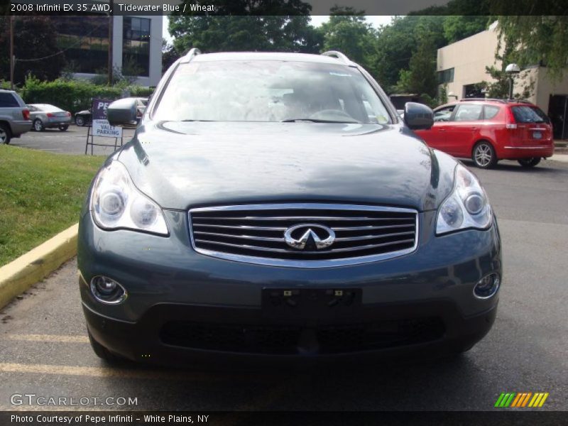 Tidewater Blue / Wheat 2008 Infiniti EX 35 AWD