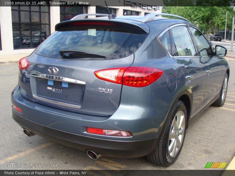 Tidewater Blue / Wheat 2008 Infiniti EX 35 AWD