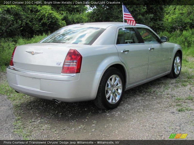 Bright Silver Metallic / Dark Slate Gray/Light Graystone 2007 Chrysler 300 C HEMI