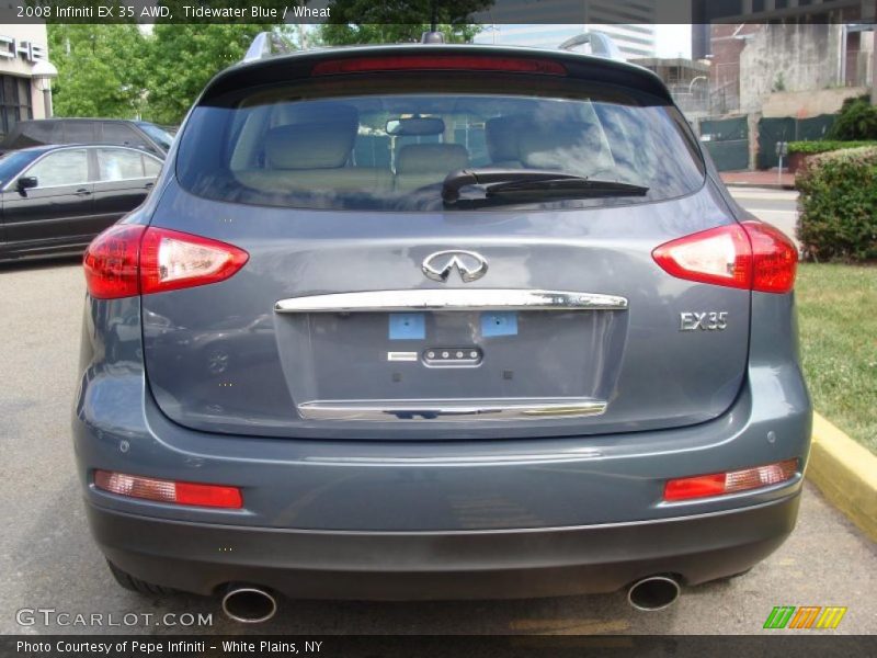 Tidewater Blue / Wheat 2008 Infiniti EX 35 AWD