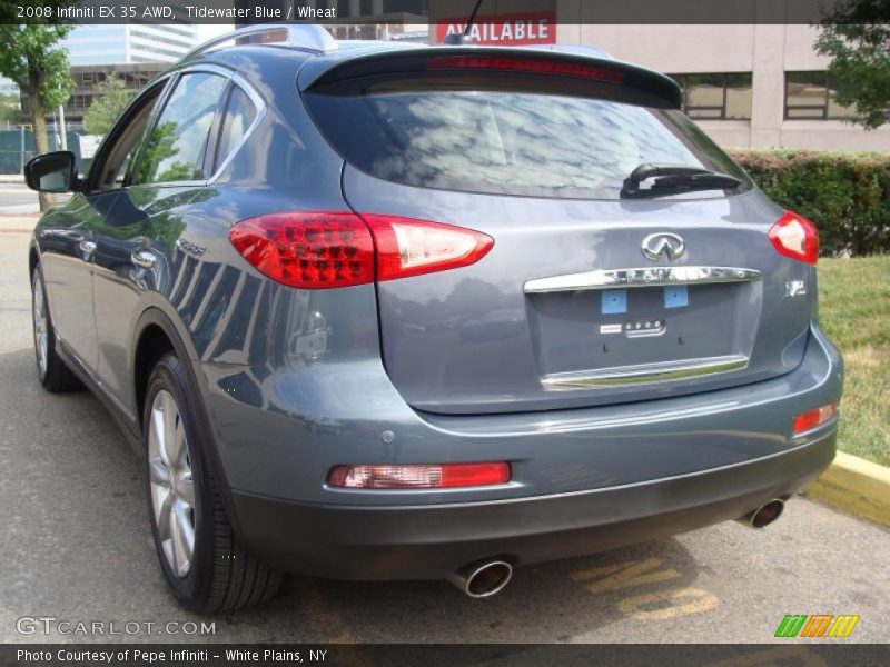 Tidewater Blue / Wheat 2008 Infiniti EX 35 AWD