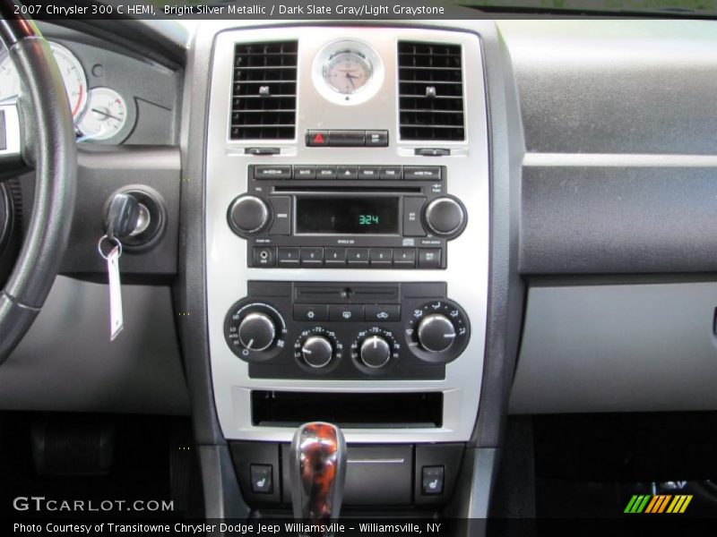 Bright Silver Metallic / Dark Slate Gray/Light Graystone 2007 Chrysler 300 C HEMI