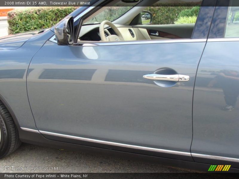 Tidewater Blue / Wheat 2008 Infiniti EX 35 AWD