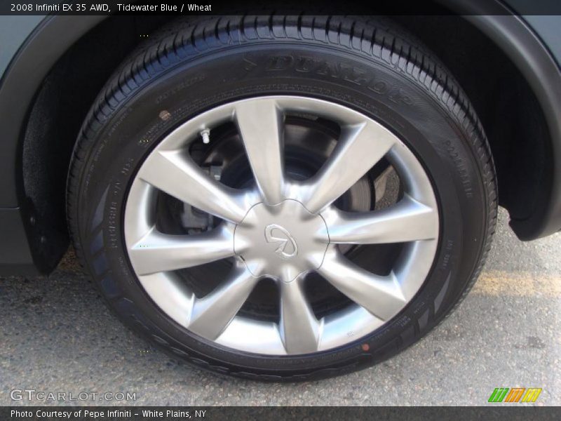 Tidewater Blue / Wheat 2008 Infiniti EX 35 AWD