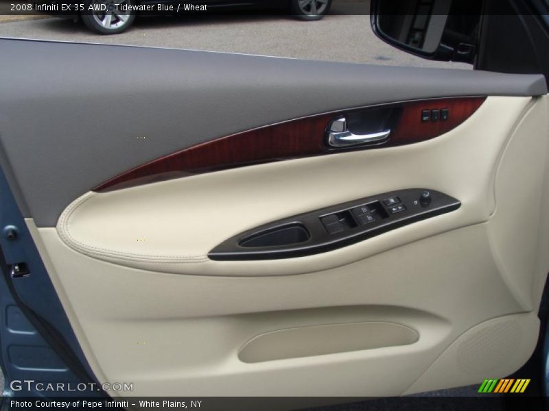 Tidewater Blue / Wheat 2008 Infiniti EX 35 AWD