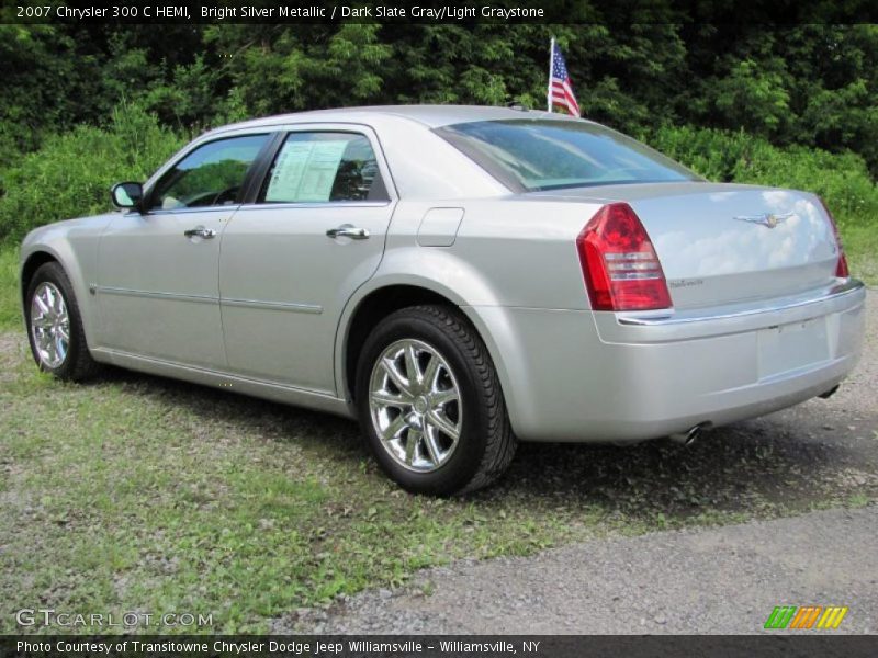 Bright Silver Metallic / Dark Slate Gray/Light Graystone 2007 Chrysler 300 C HEMI