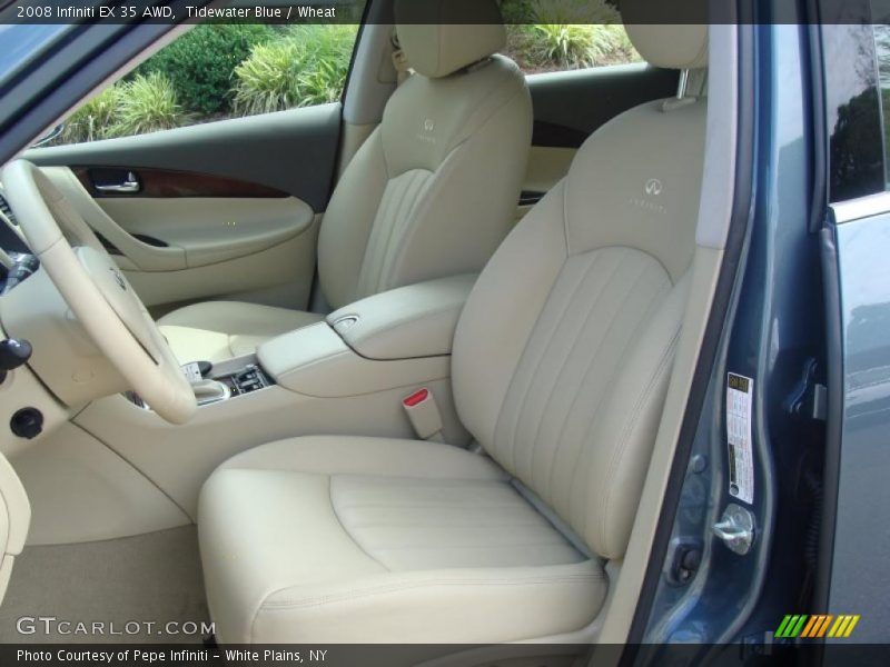 Tidewater Blue / Wheat 2008 Infiniti EX 35 AWD