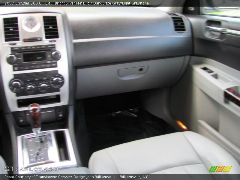 Bright Silver Metallic / Dark Slate Gray/Light Graystone 2007 Chrysler 300 C HEMI