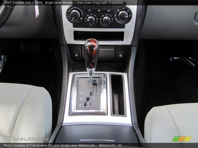 Bright Silver Metallic / Dark Slate Gray/Light Graystone 2007 Chrysler 300 C HEMI