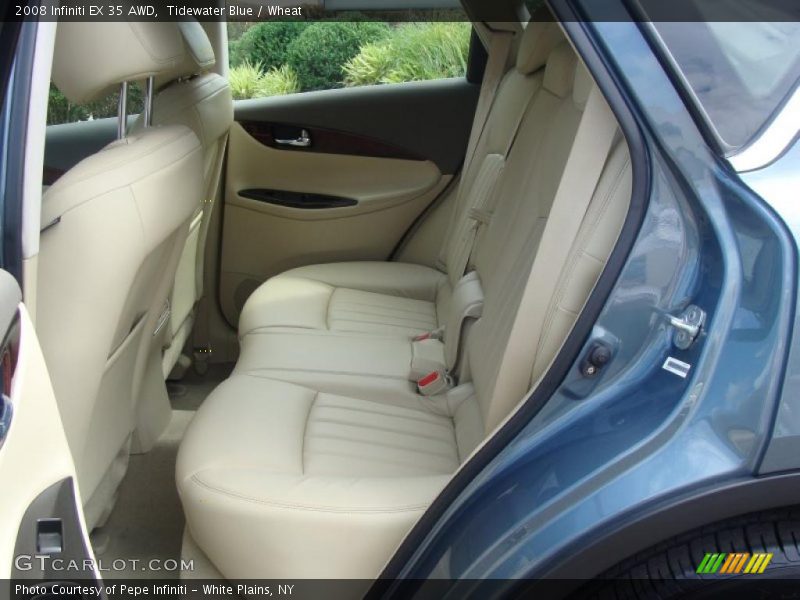 Tidewater Blue / Wheat 2008 Infiniti EX 35 AWD