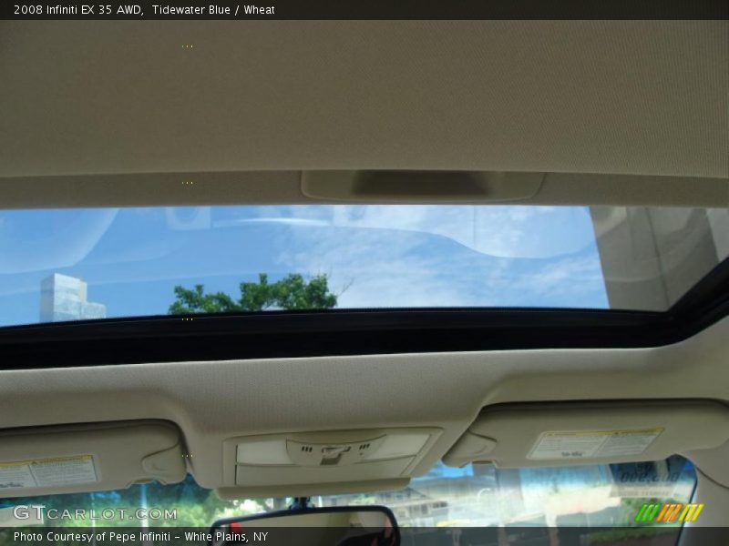 Tidewater Blue / Wheat 2008 Infiniti EX 35 AWD