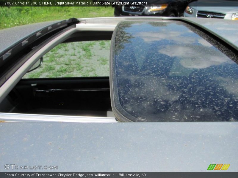 Bright Silver Metallic / Dark Slate Gray/Light Graystone 2007 Chrysler 300 C HEMI