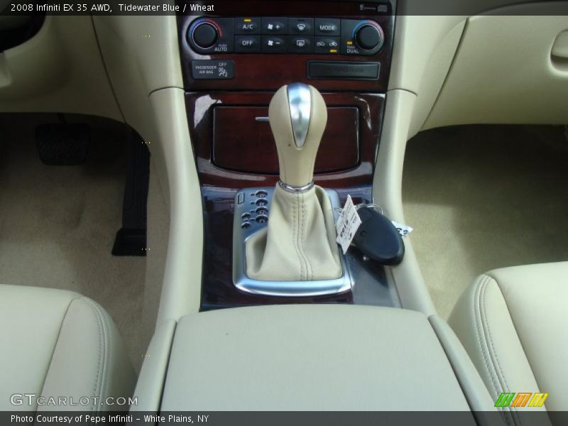 Tidewater Blue / Wheat 2008 Infiniti EX 35 AWD