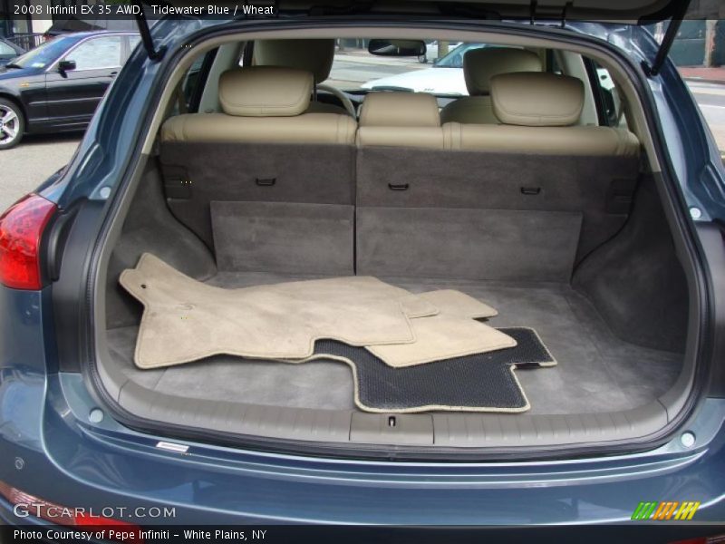 Tidewater Blue / Wheat 2008 Infiniti EX 35 AWD