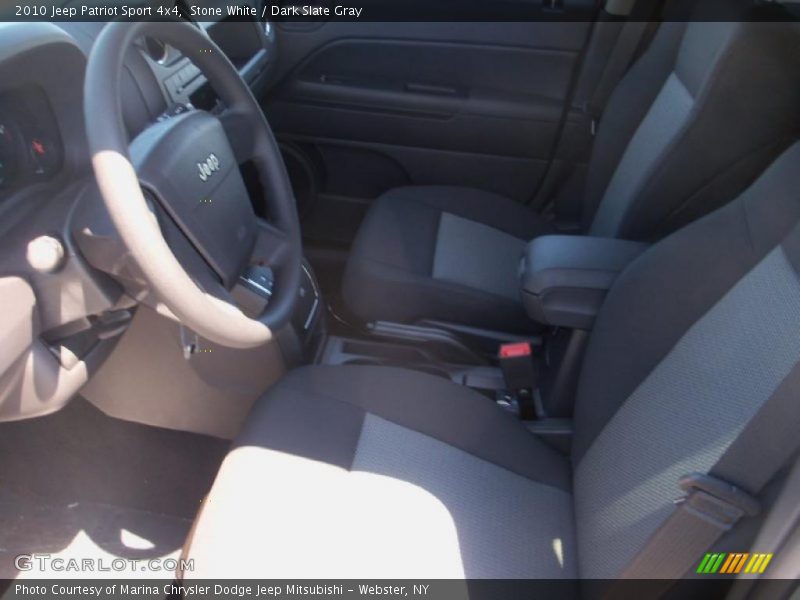 Stone White / Dark Slate Gray 2010 Jeep Patriot Sport 4x4