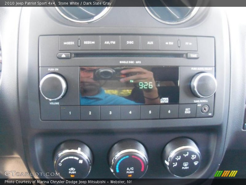 Stone White / Dark Slate Gray 2010 Jeep Patriot Sport 4x4