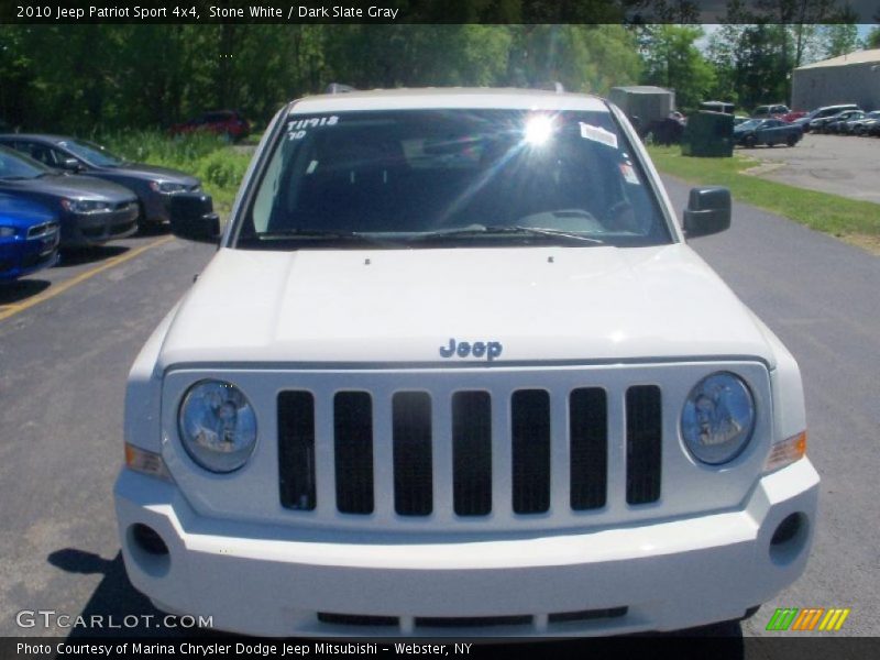 Stone White / Dark Slate Gray 2010 Jeep Patriot Sport 4x4