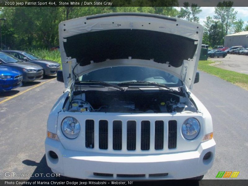 Stone White / Dark Slate Gray 2010 Jeep Patriot Sport 4x4