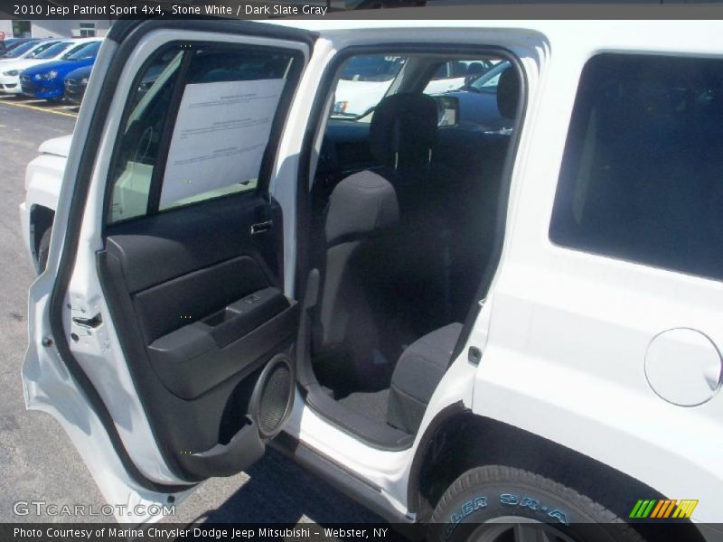Stone White / Dark Slate Gray 2010 Jeep Patriot Sport 4x4