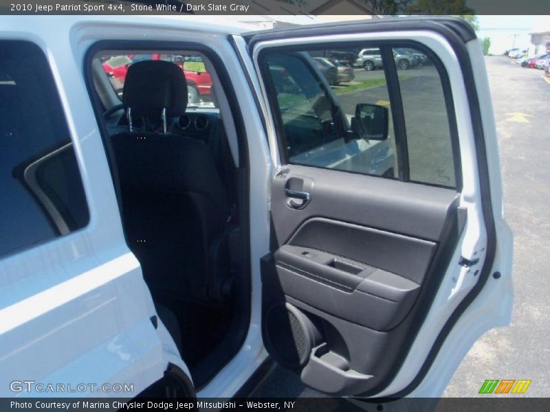 Stone White / Dark Slate Gray 2010 Jeep Patriot Sport 4x4