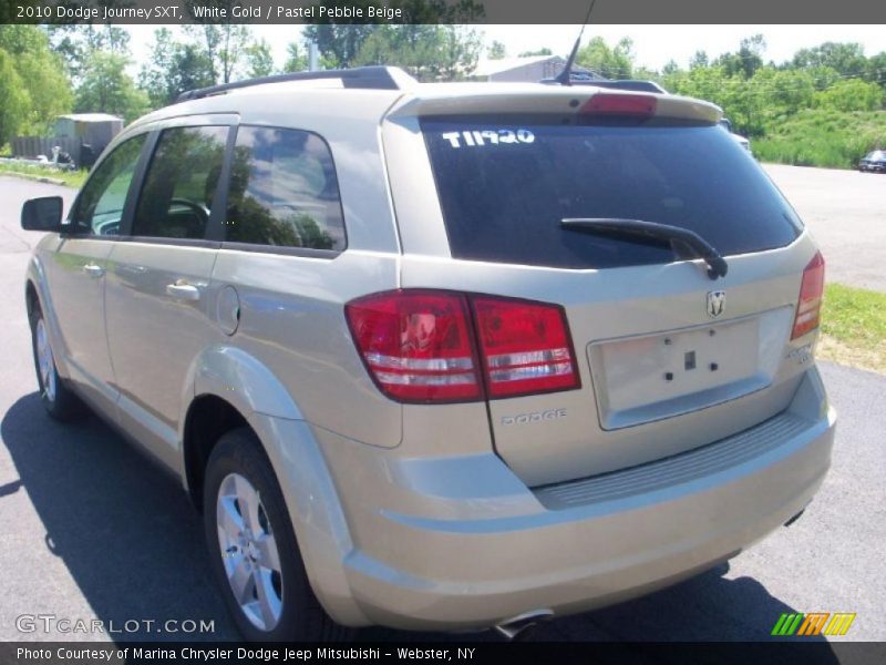 White Gold / Pastel Pebble Beige 2010 Dodge Journey SXT