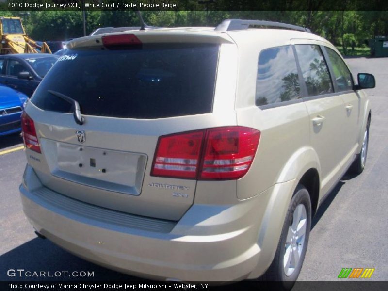 White Gold / Pastel Pebble Beige 2010 Dodge Journey SXT