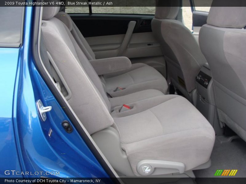 Blue Streak Metallic / Ash 2009 Toyota Highlander V6 4WD