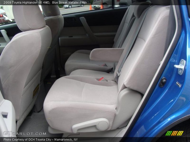Blue Streak Metallic / Ash 2009 Toyota Highlander V6 4WD