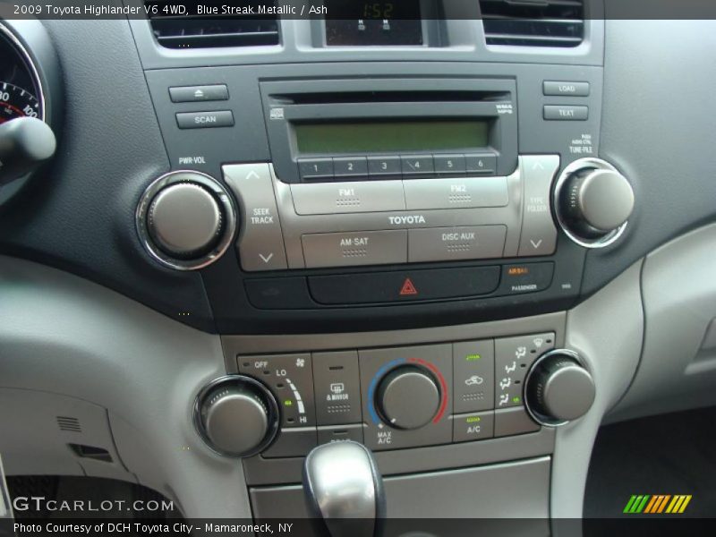 Blue Streak Metallic / Ash 2009 Toyota Highlander V6 4WD