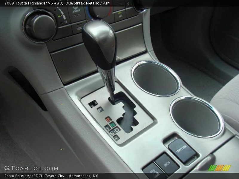 Blue Streak Metallic / Ash 2009 Toyota Highlander V6 4WD