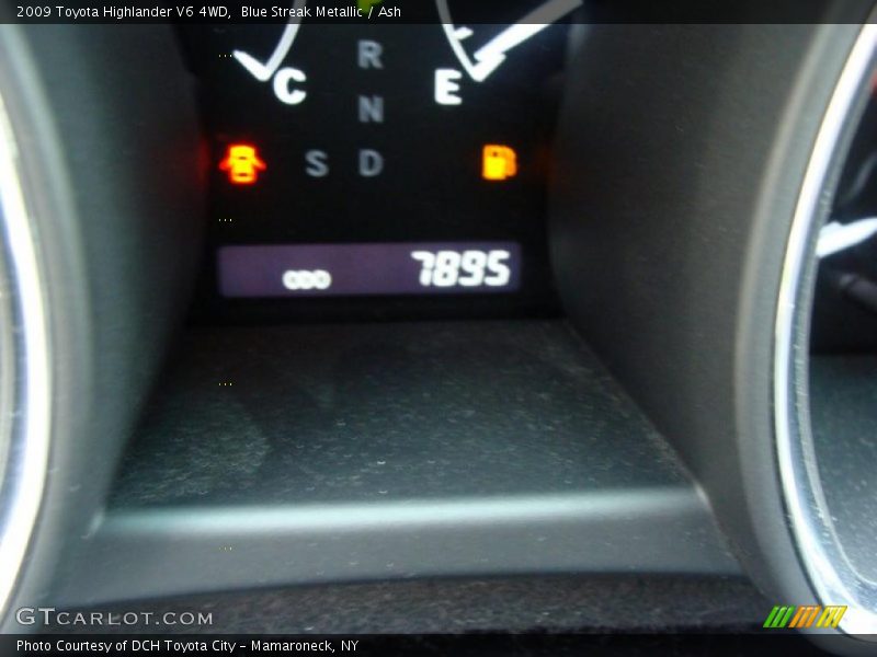 Blue Streak Metallic / Ash 2009 Toyota Highlander V6 4WD