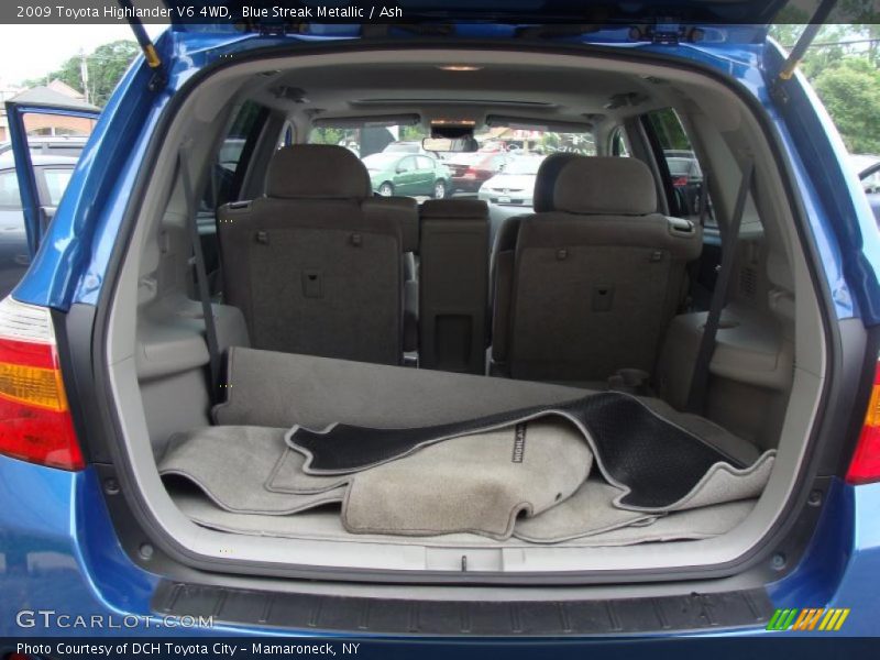 Blue Streak Metallic / Ash 2009 Toyota Highlander V6 4WD
