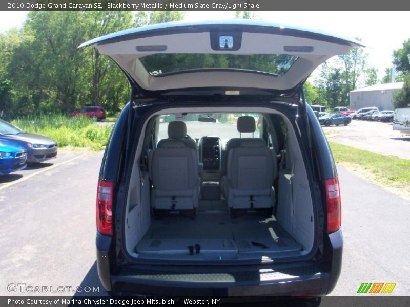 Blackberry Metallic / Medium Slate Gray/Light Shale 2010 Dodge Grand Caravan SE