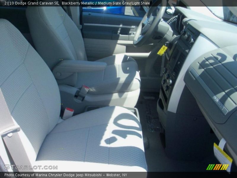 Blackberry Metallic / Medium Slate Gray/Light Shale 2010 Dodge Grand Caravan SE