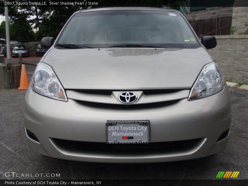 Silver Shadow Pearl / Stone 2007 Toyota Sienna LE