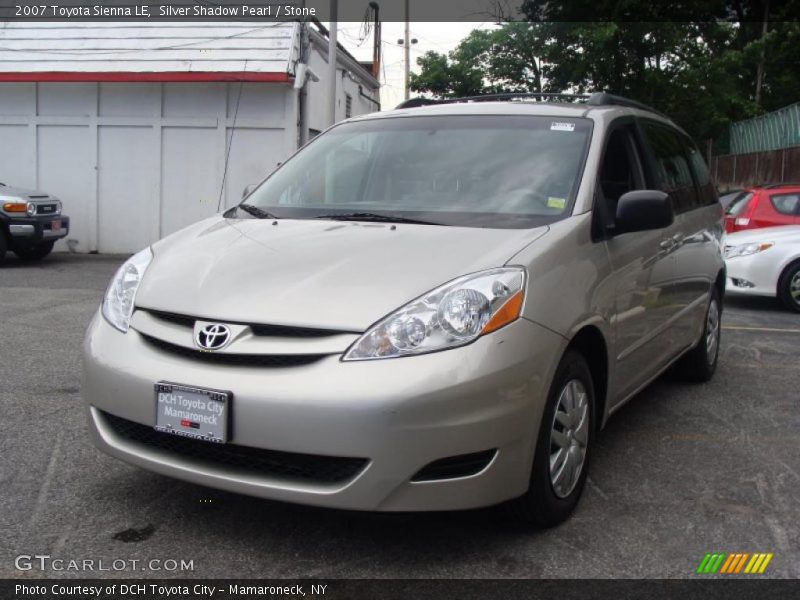 Silver Shadow Pearl / Stone 2007 Toyota Sienna LE