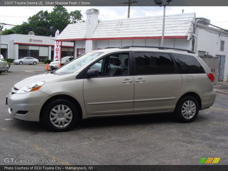 Silver Shadow Pearl / Stone 2007 Toyota Sienna LE