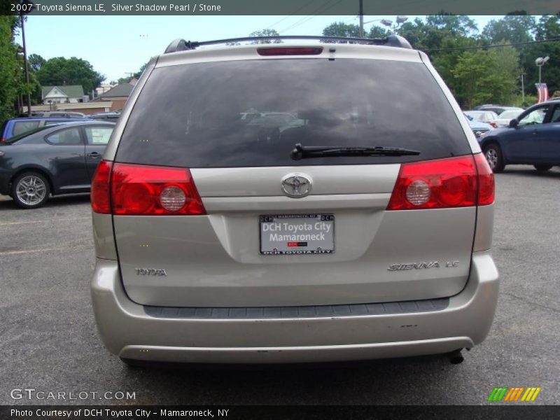 Silver Shadow Pearl / Stone 2007 Toyota Sienna LE