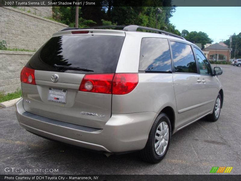 Silver Shadow Pearl / Stone 2007 Toyota Sienna LE