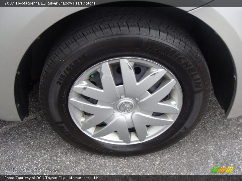 Silver Shadow Pearl / Stone 2007 Toyota Sienna LE