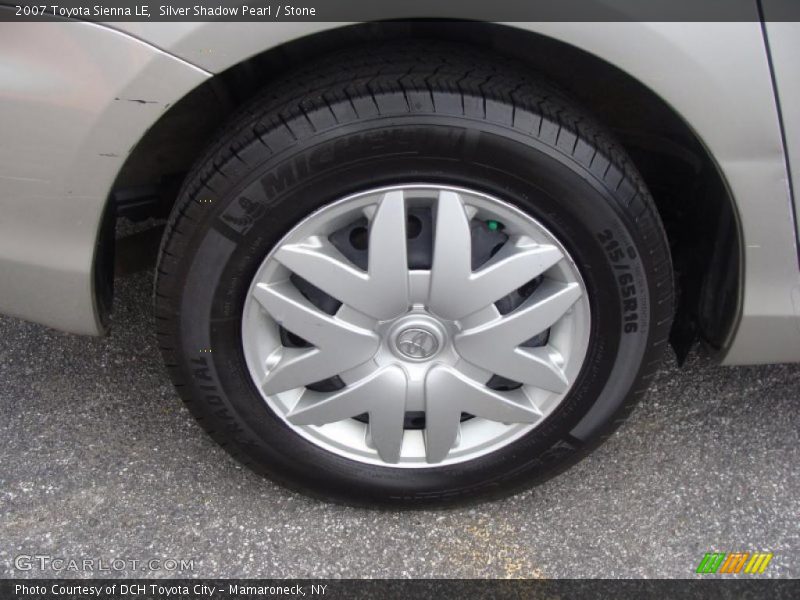 Silver Shadow Pearl / Stone 2007 Toyota Sienna LE