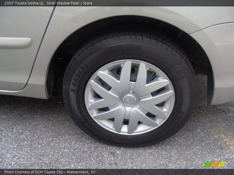 Silver Shadow Pearl / Stone 2007 Toyota Sienna LE